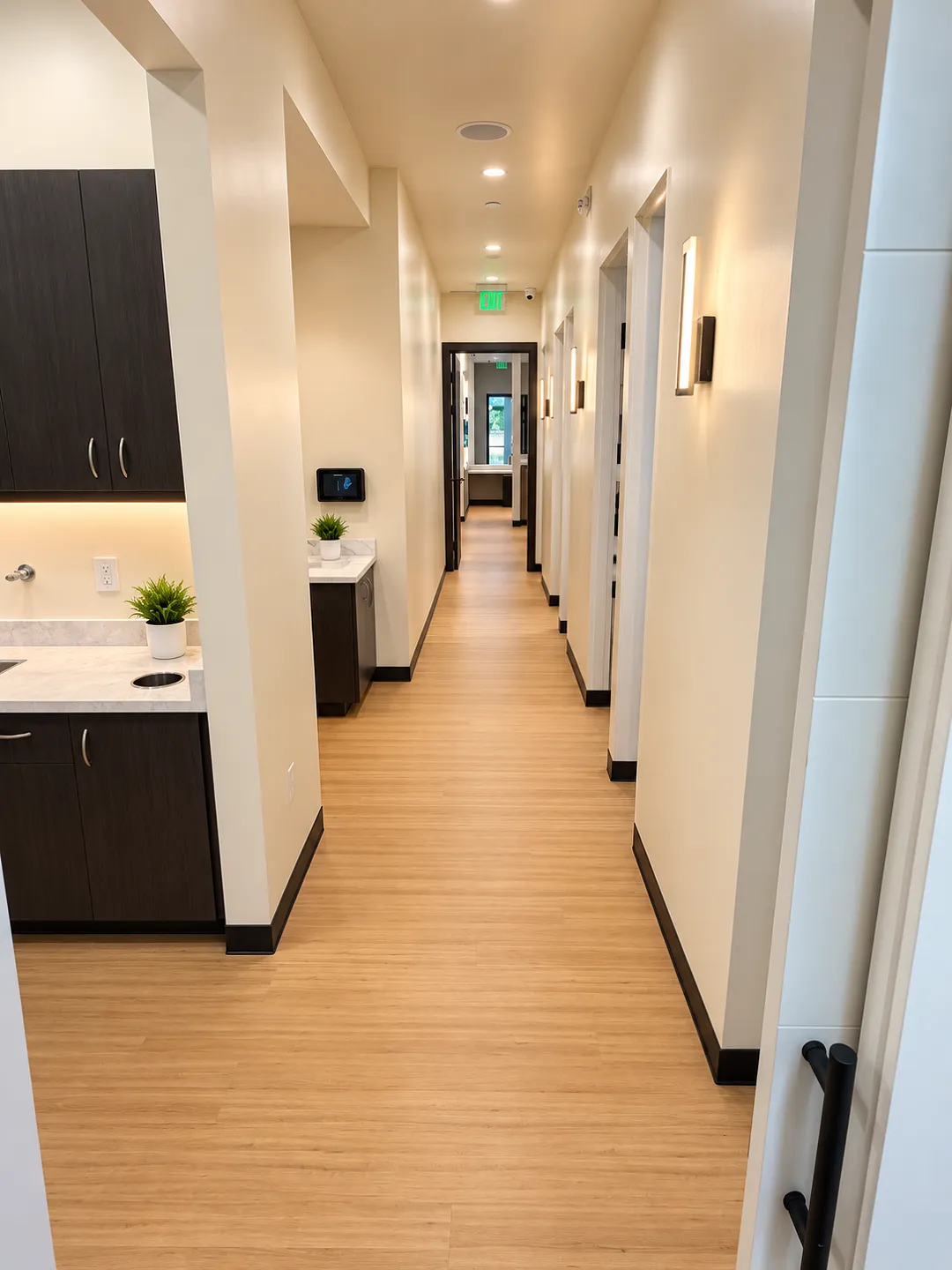 Hallway at Little and Big Smiles Dentistry